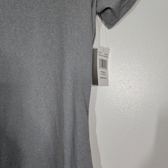 32 Degrees Women's Light Gray Short Sleeve Top - Picture 3 of 5